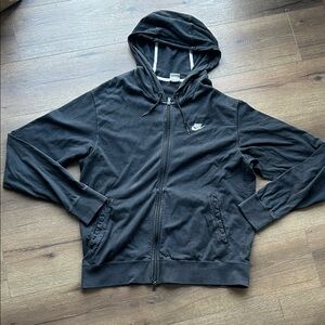 Nike Charcoal Full-Zip Hoodie ! XL